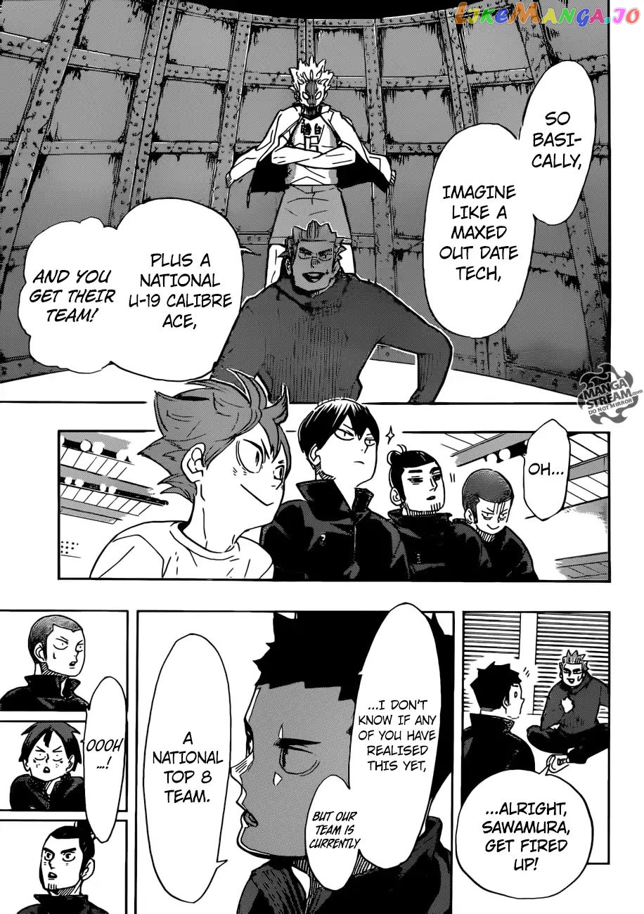Haikyuu!!, Chapter 338 image 08